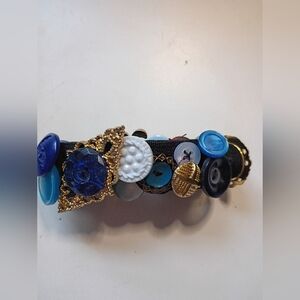 Handmade Button Elastic Bracelet